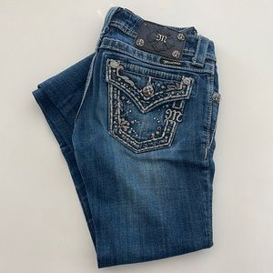 Miss Me boot cut size 25 Jeans